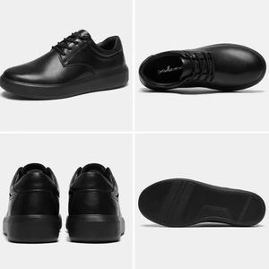 OrthoComfoot Oxford Dress Shoes Leather NWOB Color:Black Size:9.5